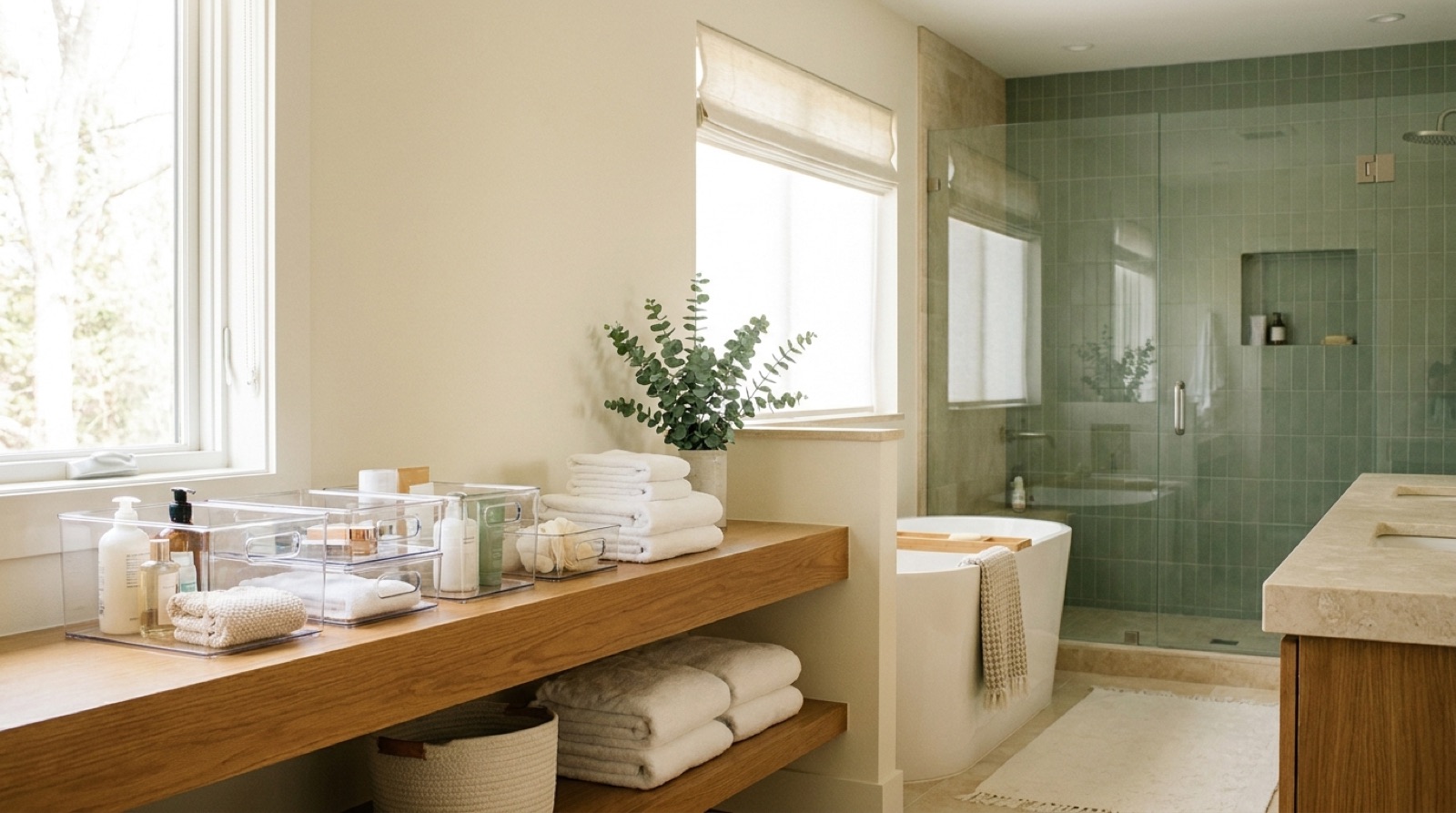 14 Bathroom Organization Ideas That Feel Like a Boutique Spa