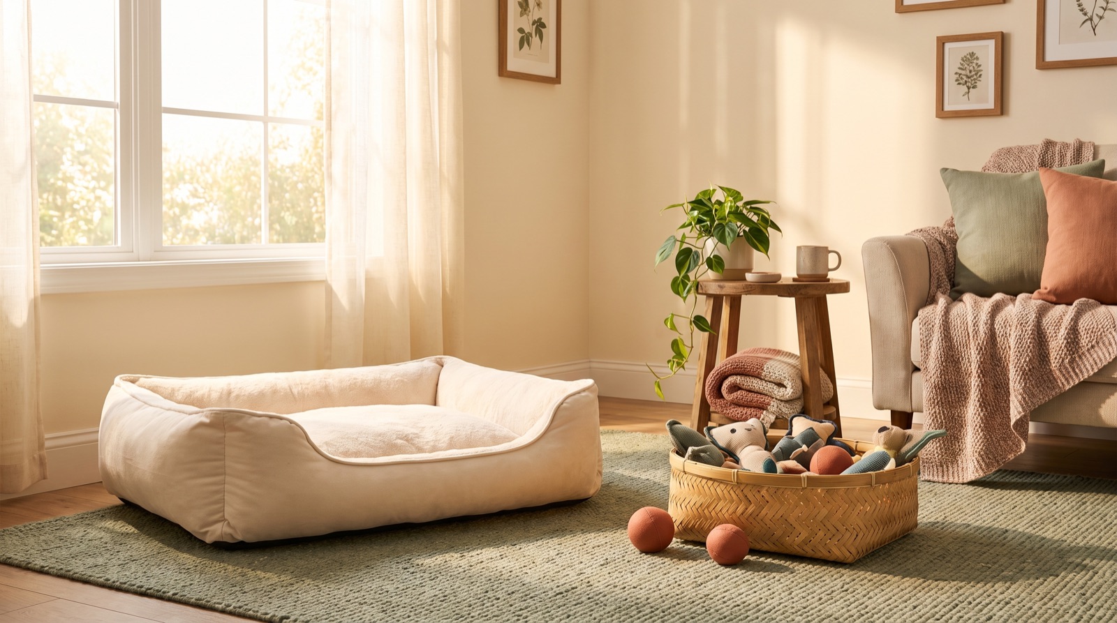 12 Cozy Dog Corner Ideas That Finally Keep Them Off the Sofa
