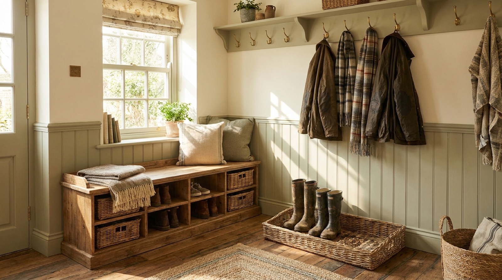 14 Entryway Ideas That End the Shoe Pile Forever