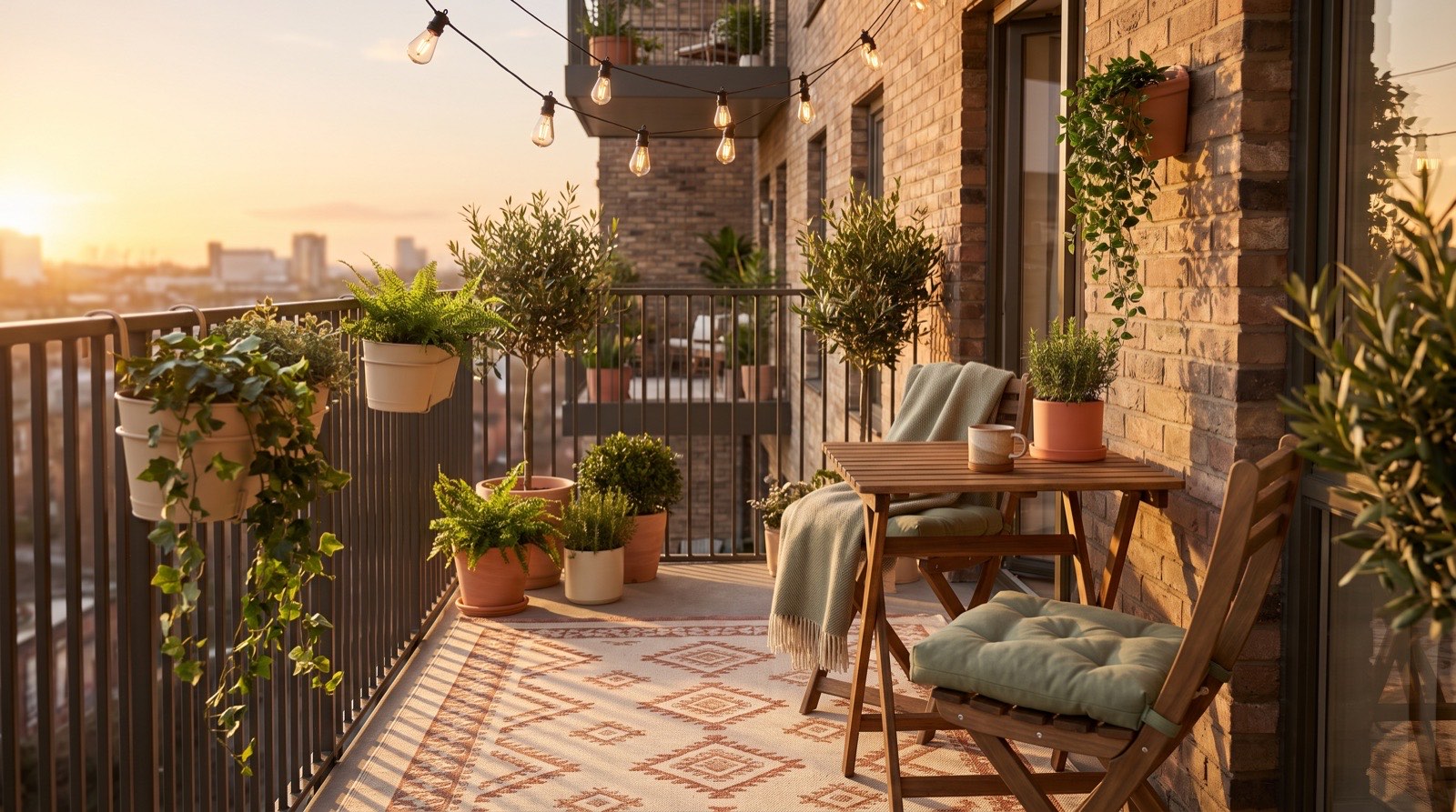 14 Small Patio and Balcony Ideas That Feel Like an Outdoor Room